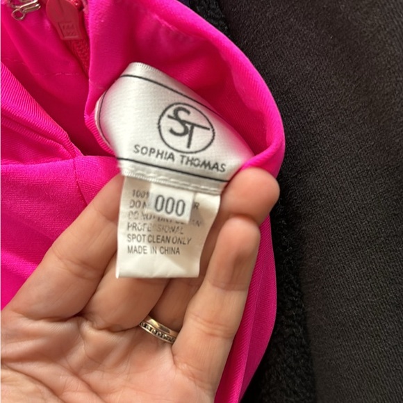 Short hoco dress. Size 000 with slight alterations. - Picture 3 of 4